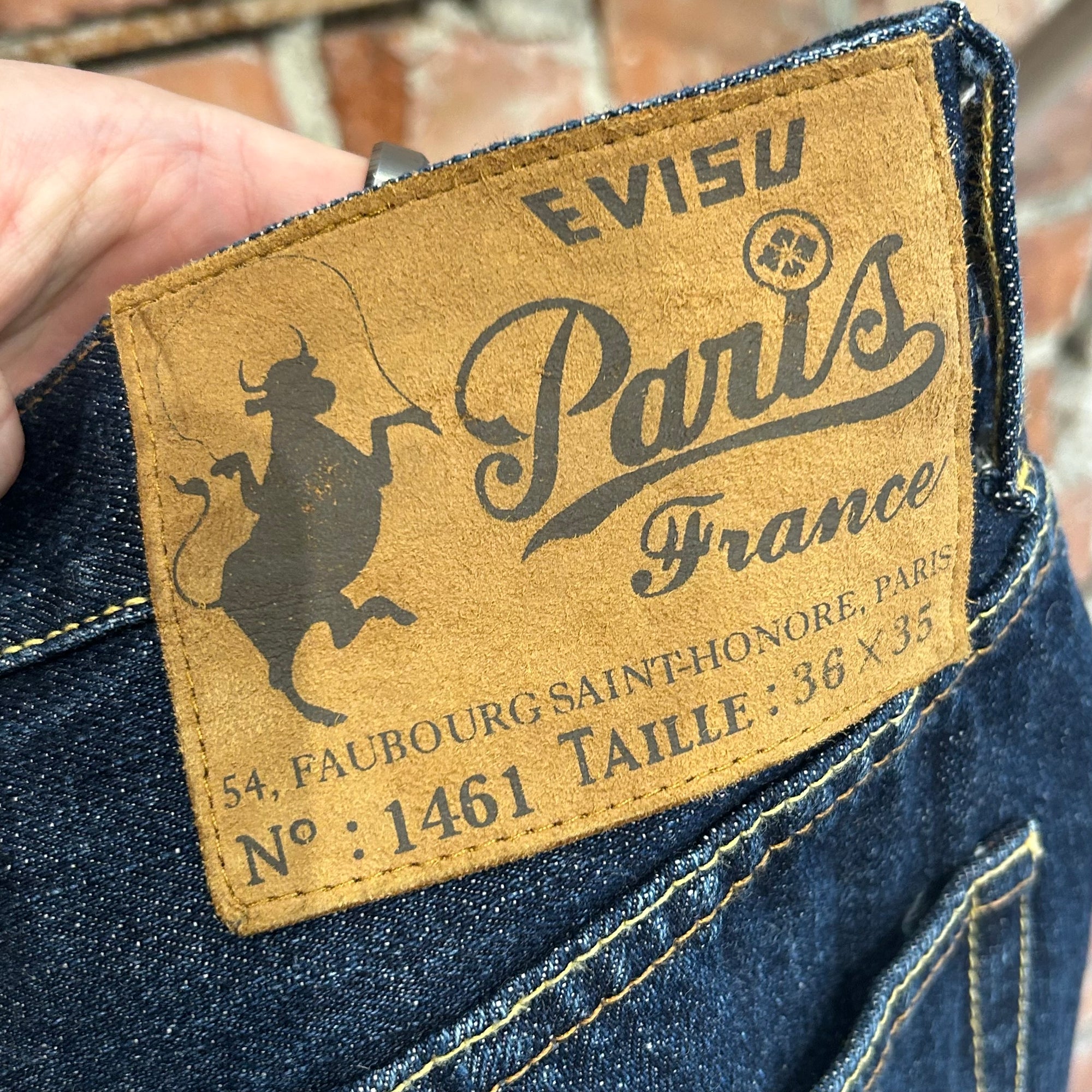 EVISU DAICOCK MULTICARGO DENIM 'INDIGO'