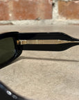 GUCCI STELLA RECTANGULAR FRAME SUNGLASSES ‘BLACK’