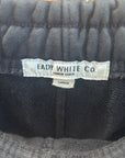 LADY WHITE CO. WOVEN WB SWEATPANTS ‘WASHED BLACK’