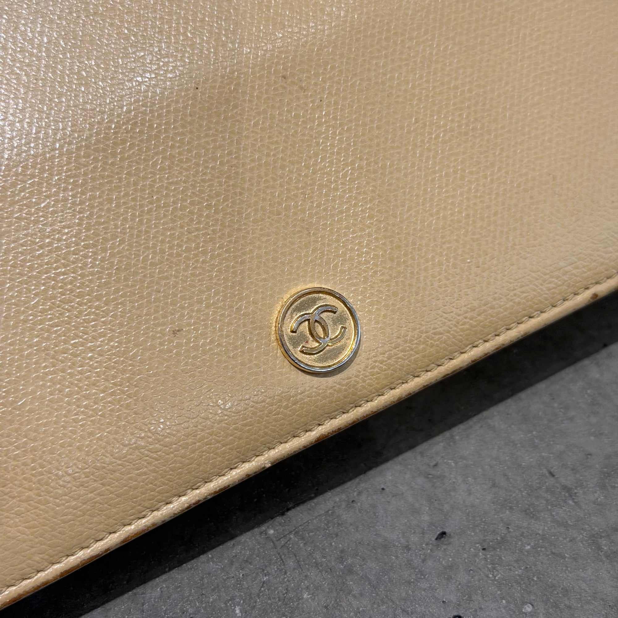 CHANEL MULTI-SLOT LONG WALLET ‘TAN’