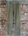LORO PIANA JARNO STRAIGHT LEG CORDUROY PANTS ‘DUST'