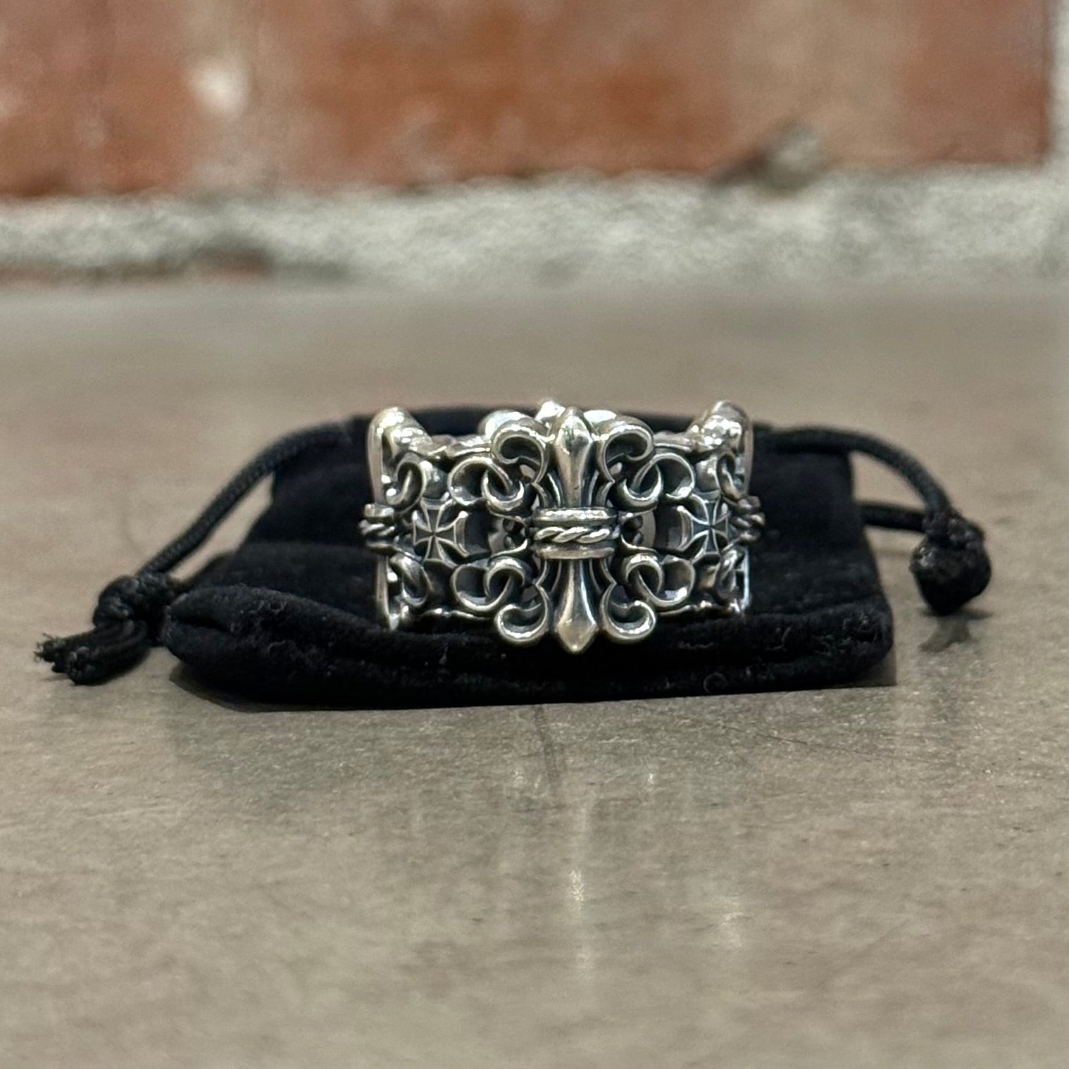 DEAL DESIGN FULL GATE RING 'SILVER'