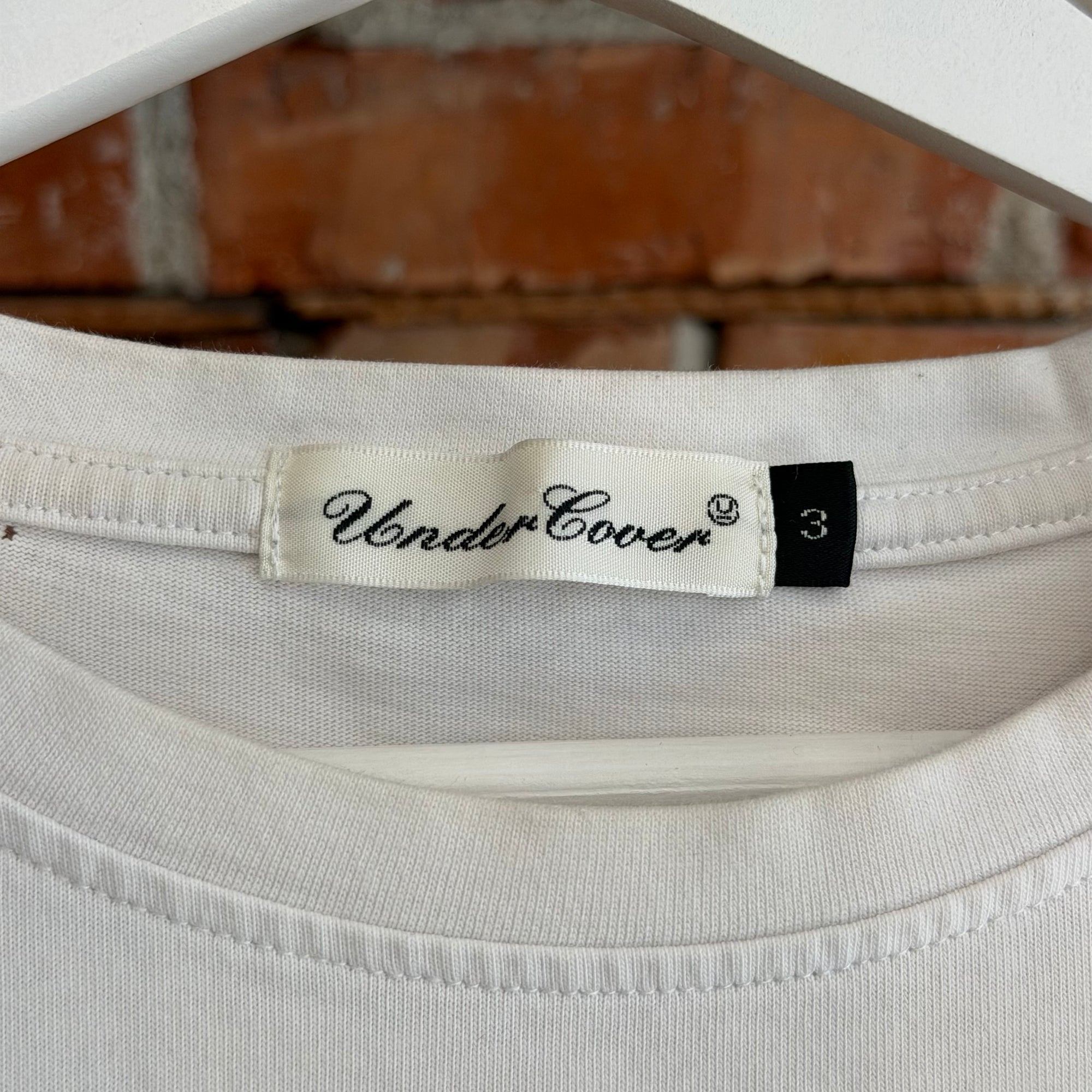 UNDERCOVER AW19 "THE DROOGS" MICHELANGELO U LOGO TEE ‘MULTI’