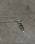 CHROME HEARTS NO. 5 DAGGER NECKLACE ‘SILVER’