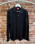 DIESEL RICCO SATIN SHIRT ‘BLACK’