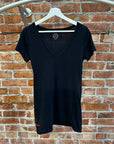 CHROME HEARTS V NECK	SHIRT ‘BLACK’