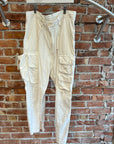 STORY MFG WIDE CARGO PANTS ‘WHITE’