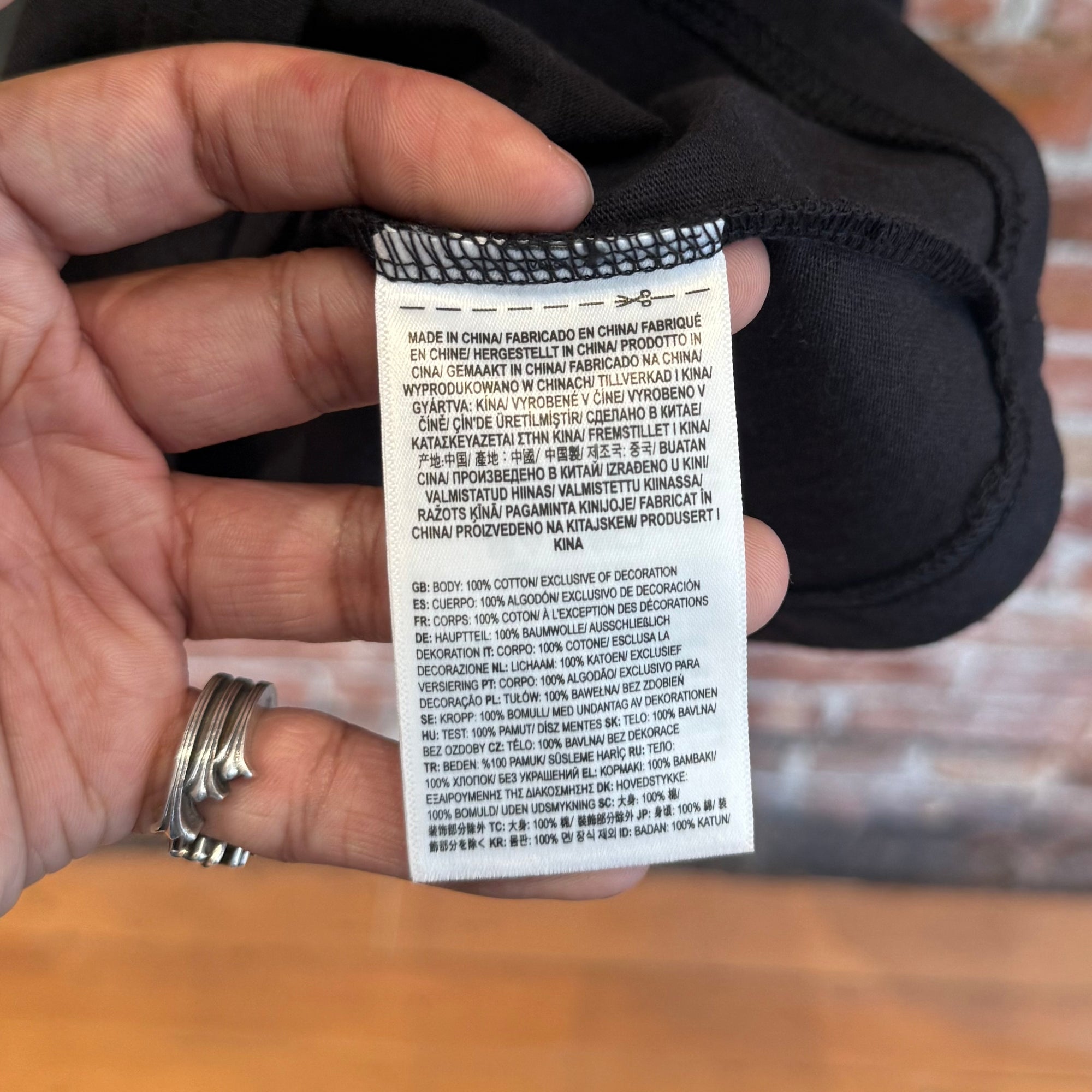 STERLING RUBY x OTW POISON APPLE LONGSLEEVE ‘BLACK’