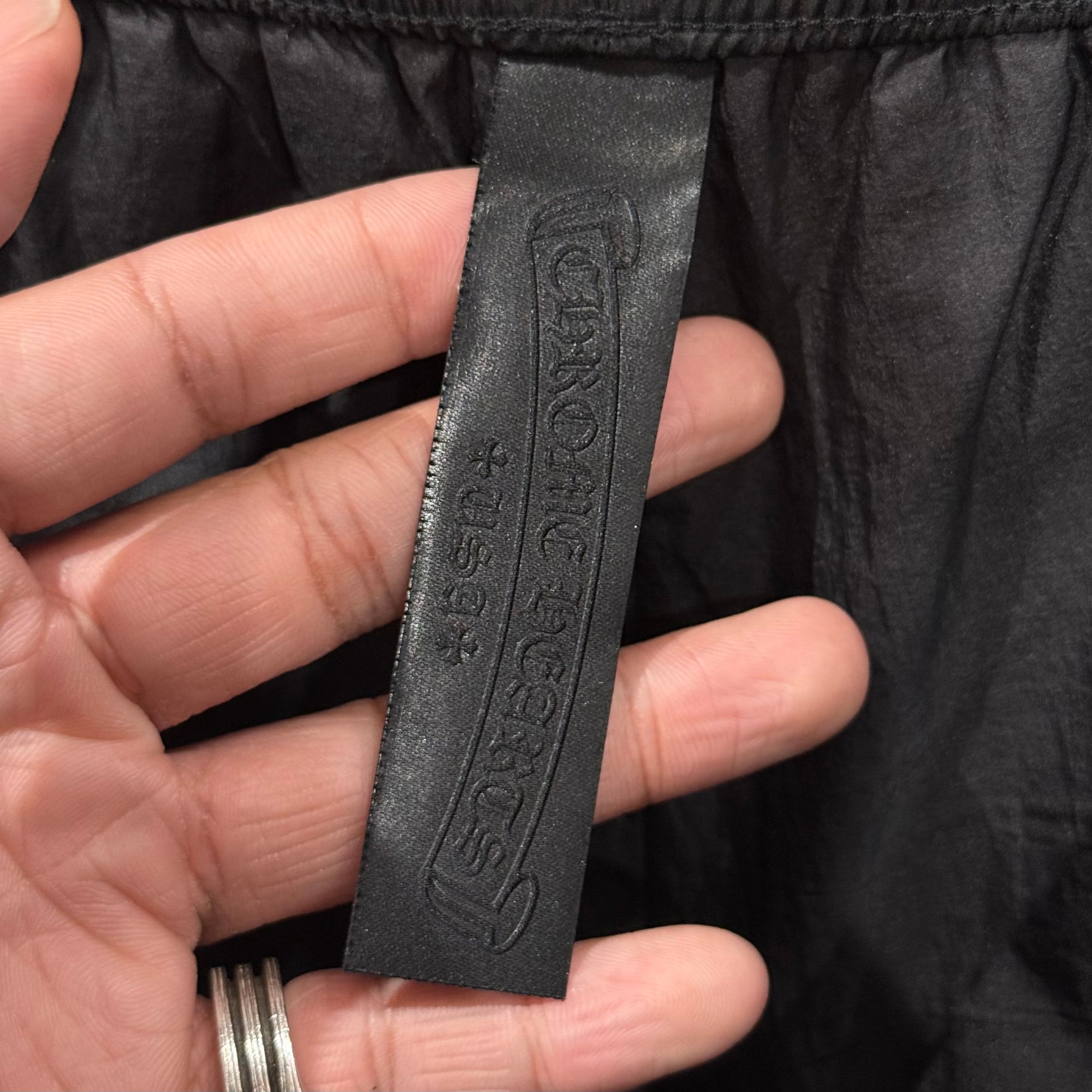 CHROME HEARTS MATCH POINT NYLON PANTS ‘BLACK’