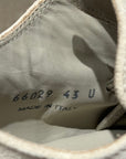 RICK OWENS SS25 MEGALACE RAMONE LOWS ‘DINGE/MILK’