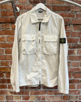 STONE ISLAND CARGO ZIP JACKET ‘WHITE’