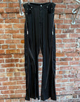 RICK OWENS SS26 HOLLYWOOD VISCOSE BOLAN BANANA PANTS ‘BLACK’