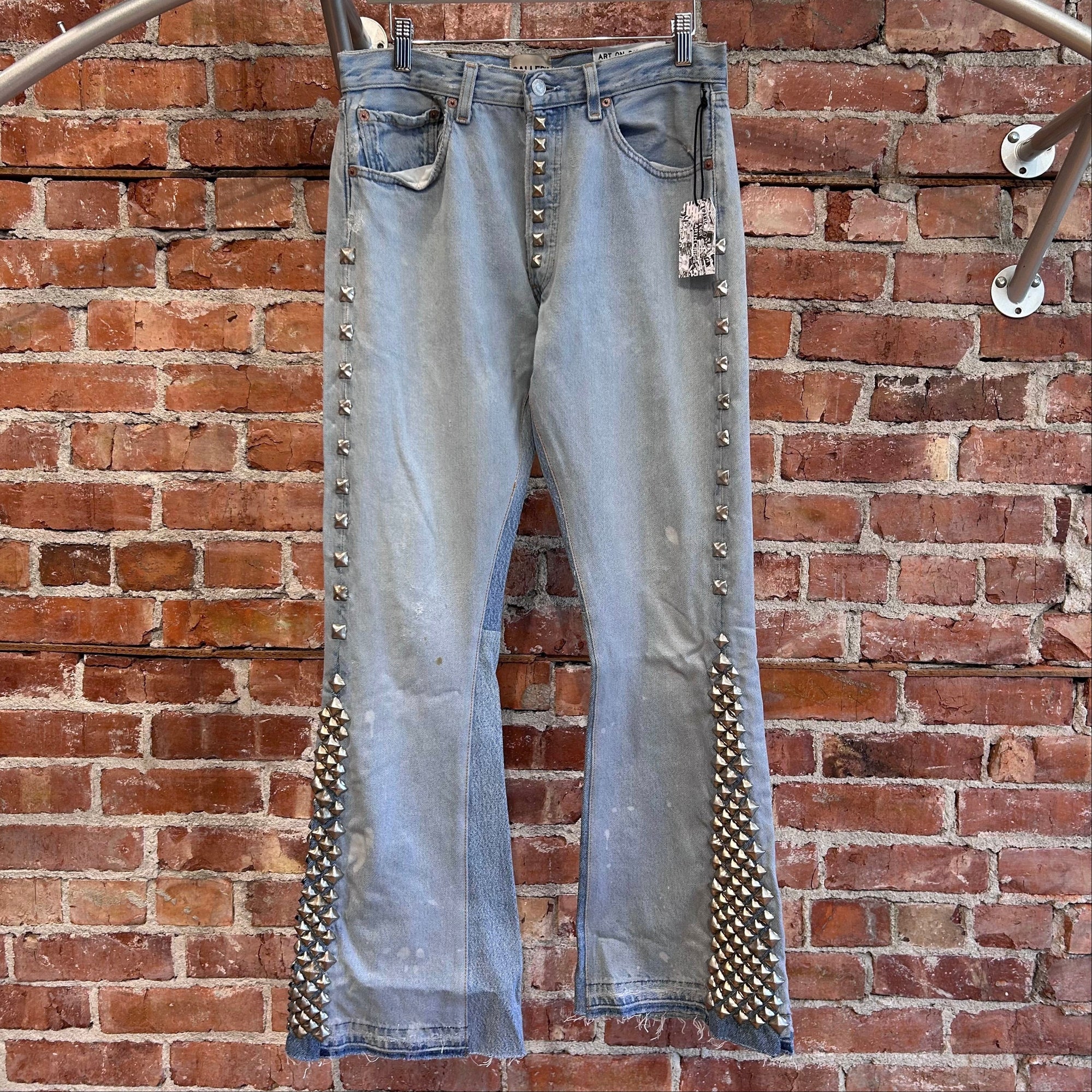 GALLERY DEPT. STUDDED LA FLARE DENIM ‘VINTAGE BLUE’