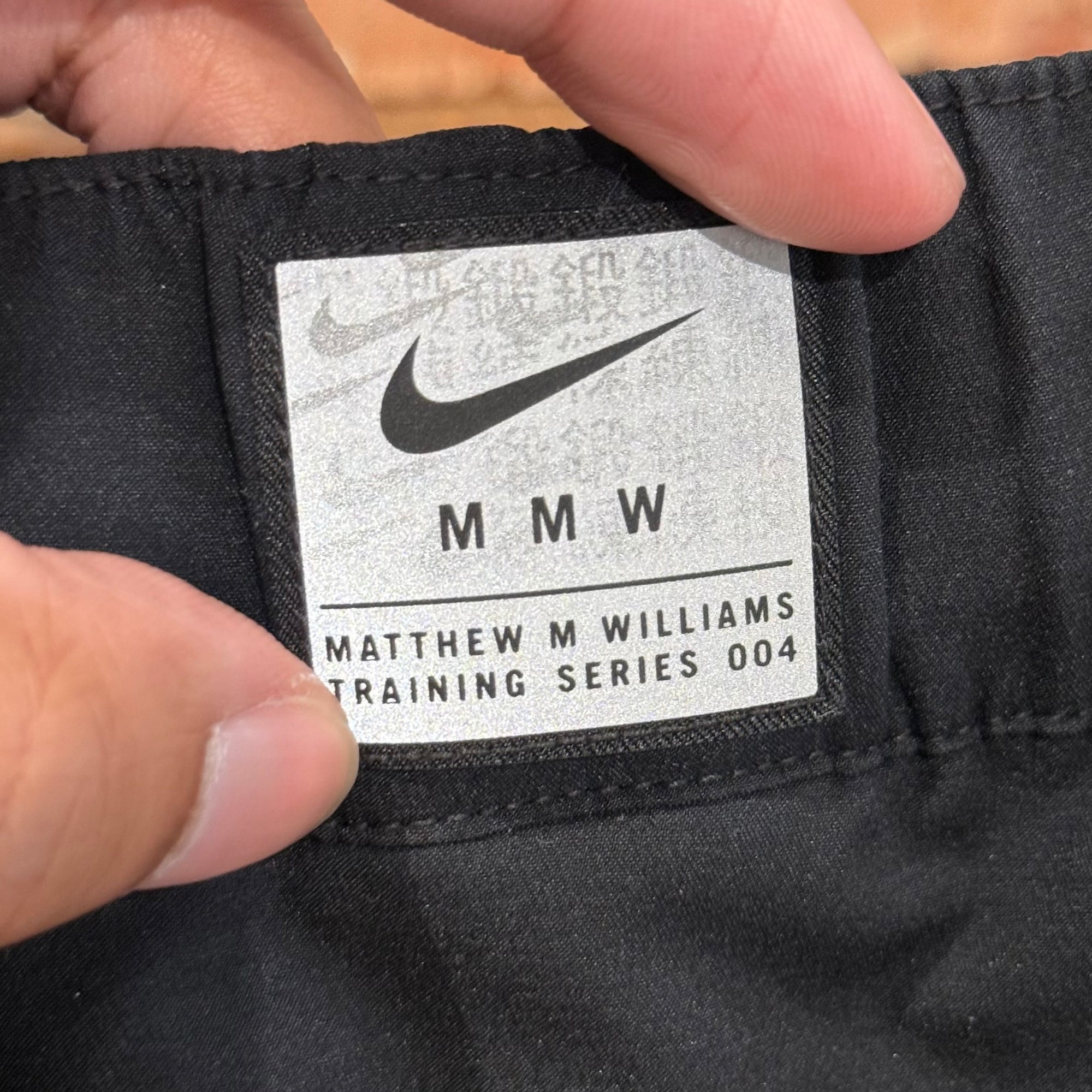 MMW X NIKE CONVERTIBLE TECHWEAR PANTS ‘BLACK’