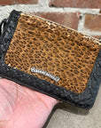 CHROME HEARTS HOC CHEETAH ZIP WALLET 'MULTI'
