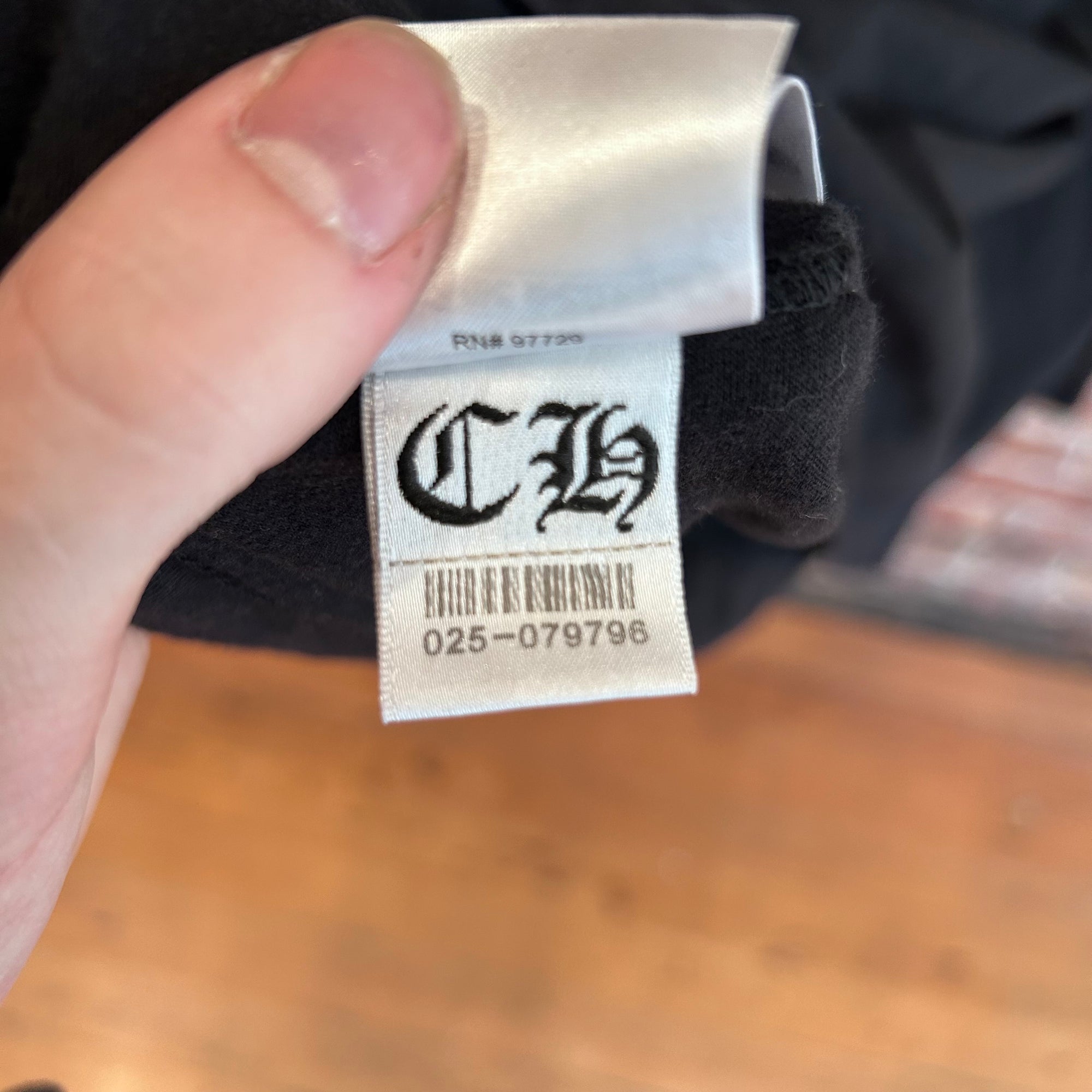 CHROME HEARTS TAIPEI EXCLUSIVE FLORAL LONGSLEEVE ‘BLACK’