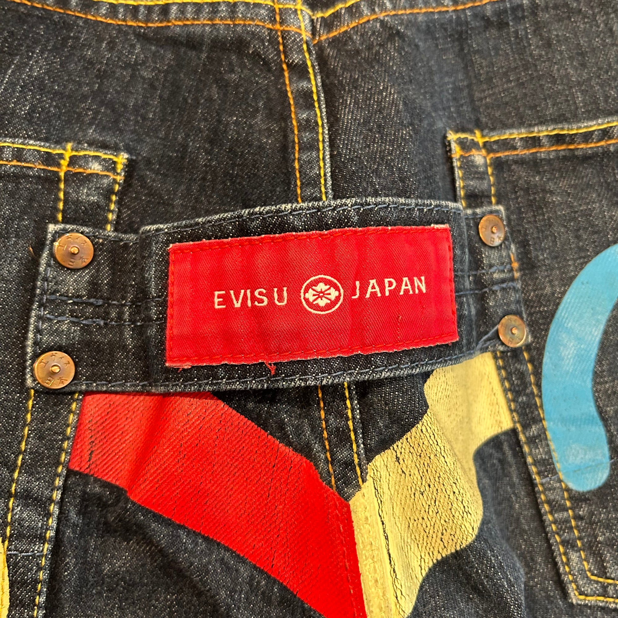 EVISU MULTIPOCKET DAICOCK DENIM 'INDIGO'