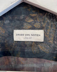 DRIES VAN NOTEN RAMIE BOTANICAL SHIRT ‘MULTI’