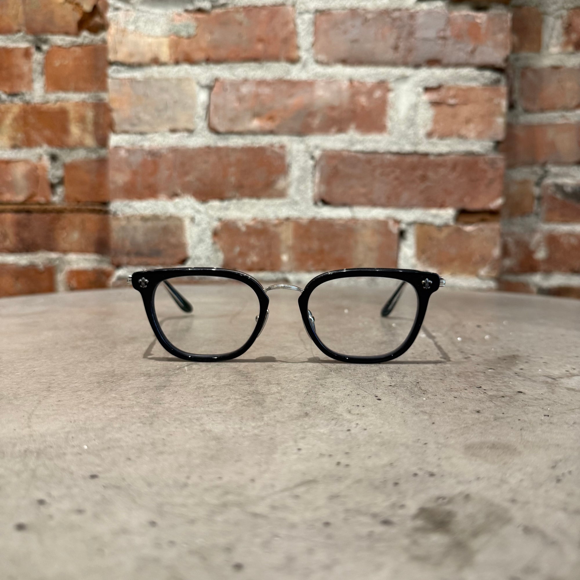 CHROME HEARTS STRAPADICTOME FRAMES ‘BLACK/SILVER’