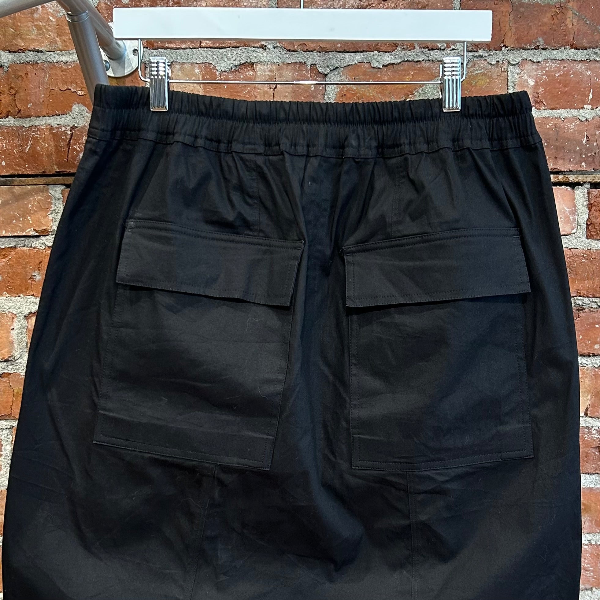 RICK OWENS FW19 LARRY POD SHORTS ‘BLACK’