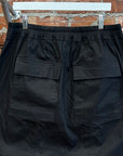 RICK OWENS FW19 LARRY POD SHORTS ‘BLACK’