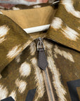 BURBERRY SS19 RUNWAY BAMBI ZIP SHIRT ‘BROWN’