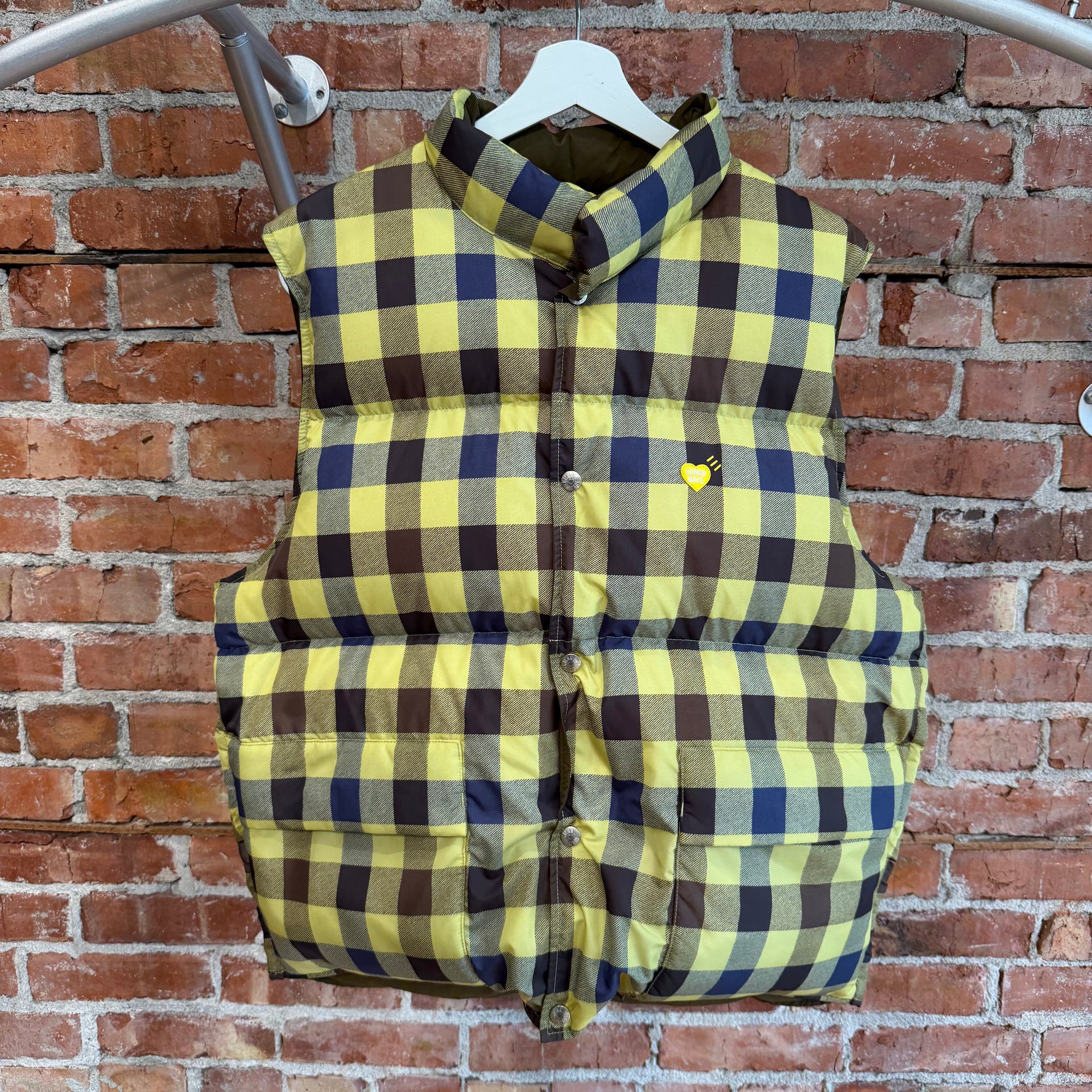 HUMAN MADE REVERSIBLE DOWN VEST ‘OLIVE’