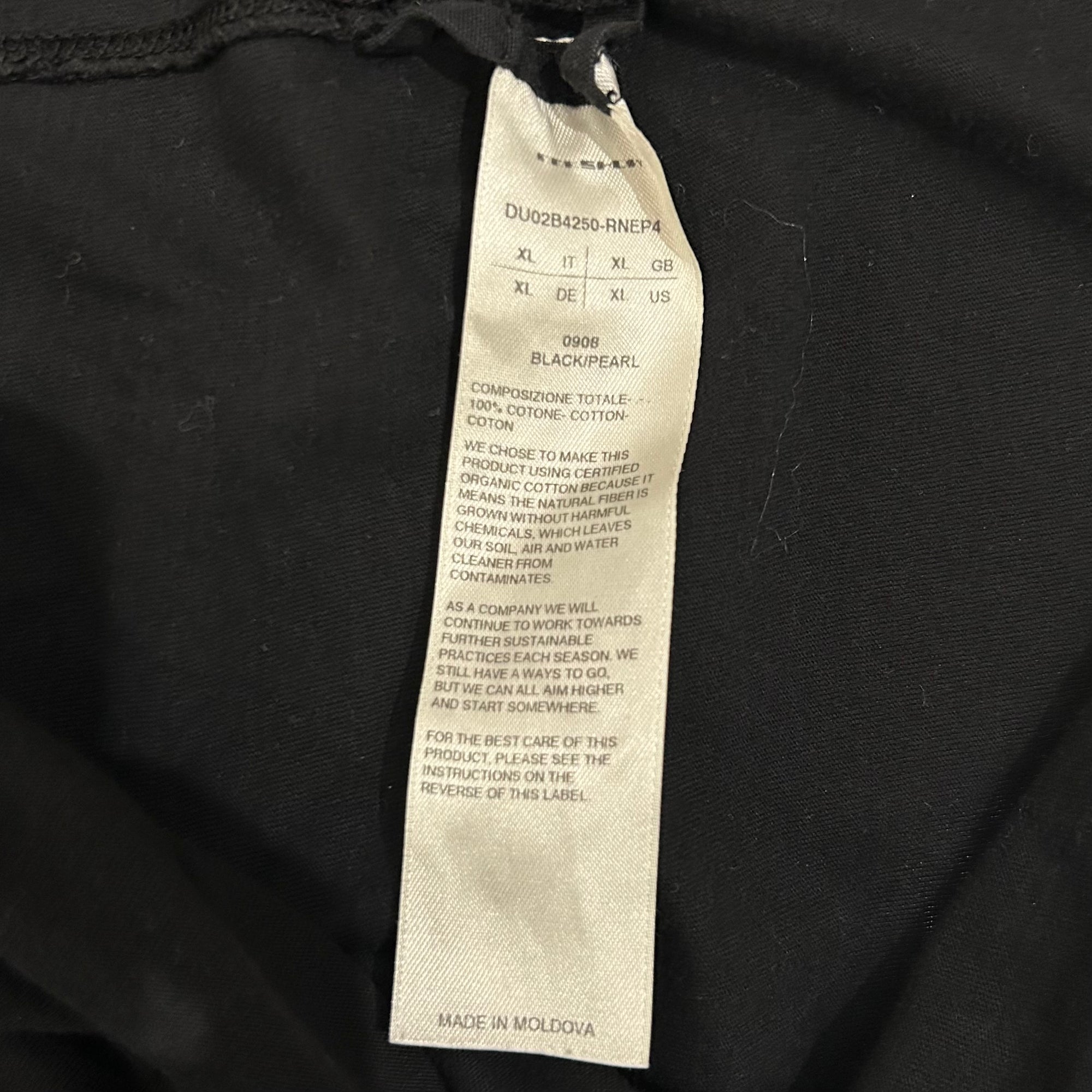 RICK OWENS DRKSHDW LOGO TEE ‘BLACK’