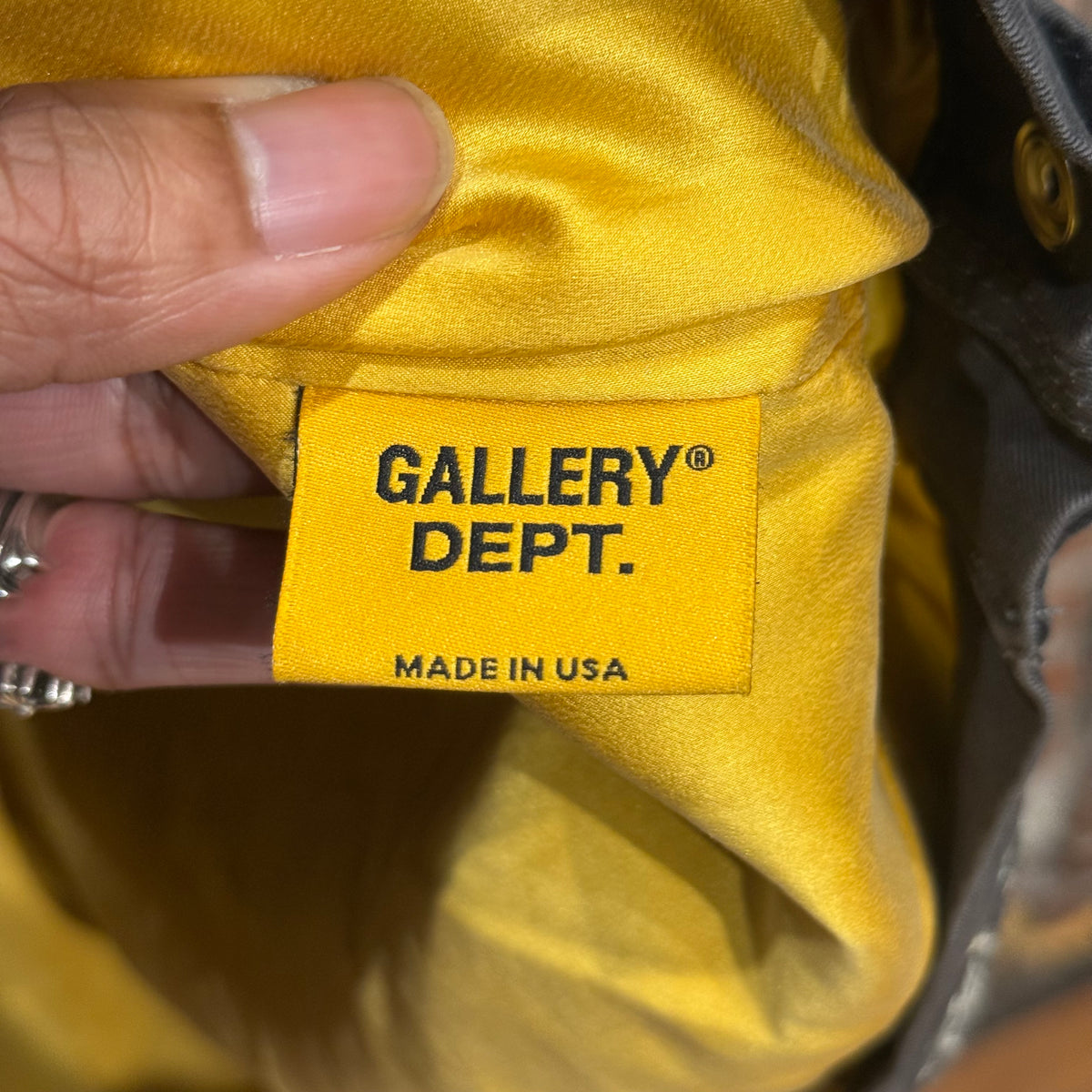 GALLERY DEPT. MONTECITO PAINTER JACKET ‘BLACK’