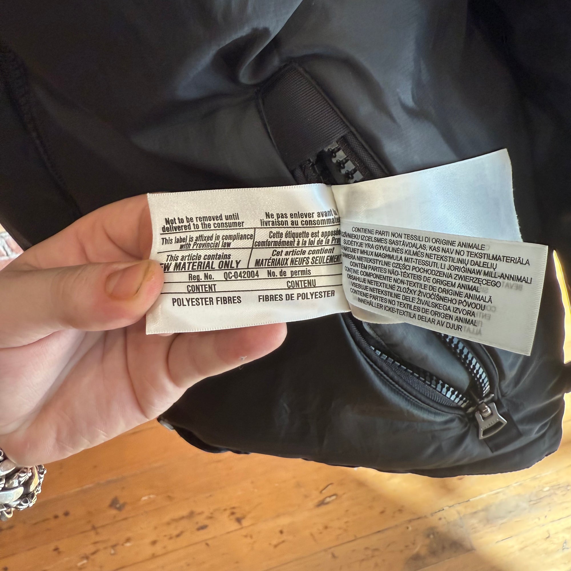 BURBERRY REVERSIBLE CHECK PUFFER JACKET ‘BLACK/PLAID’