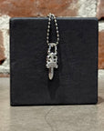 CHROME HEARTS RODIUM DAGGER NECKLACE ‘SILVER’