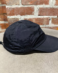 STONE ISLAND NYLON ADJUSTABLE CAP ‘BLACK’