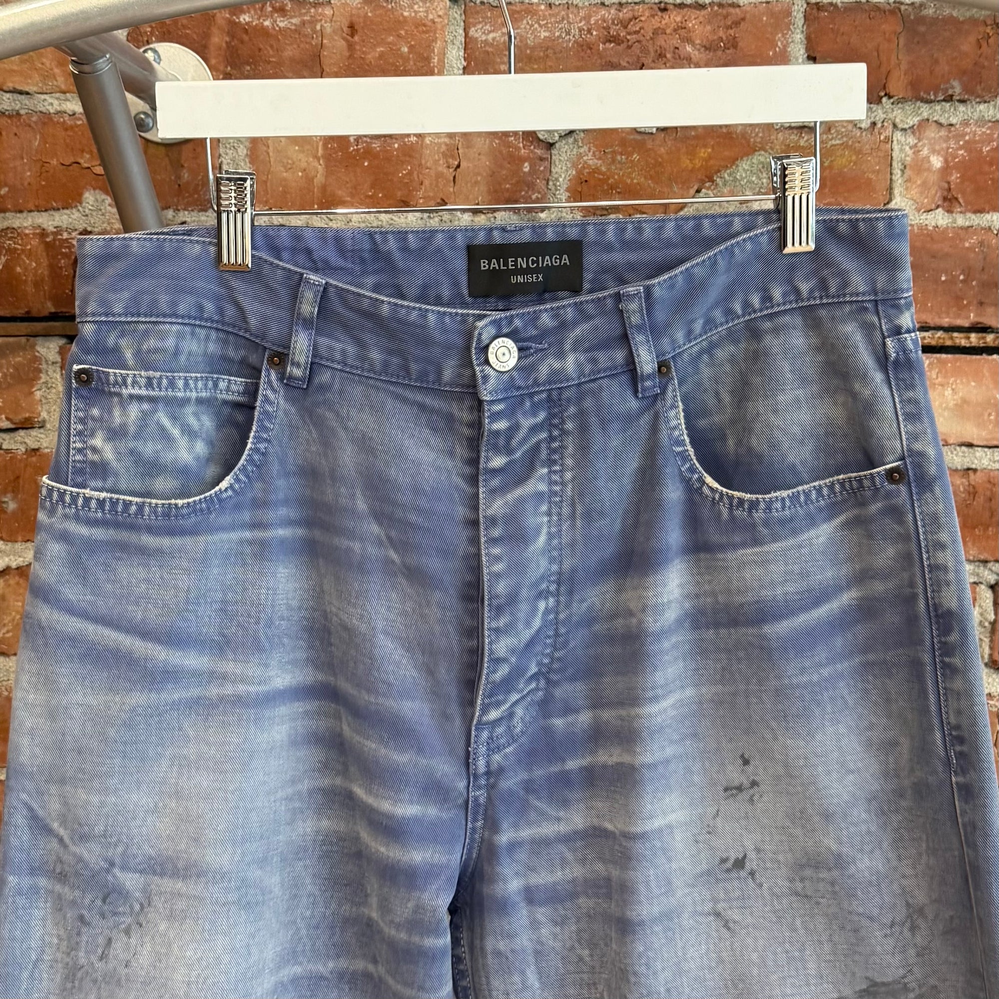 BALENCIAGA SS23 LOOSE FIT WORKWEAR DENIM ‘FRENCH BLUE’