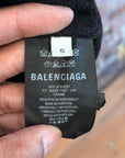 BALENCIAGA CLASSIC LOGO HOODIE ‘BLACK’