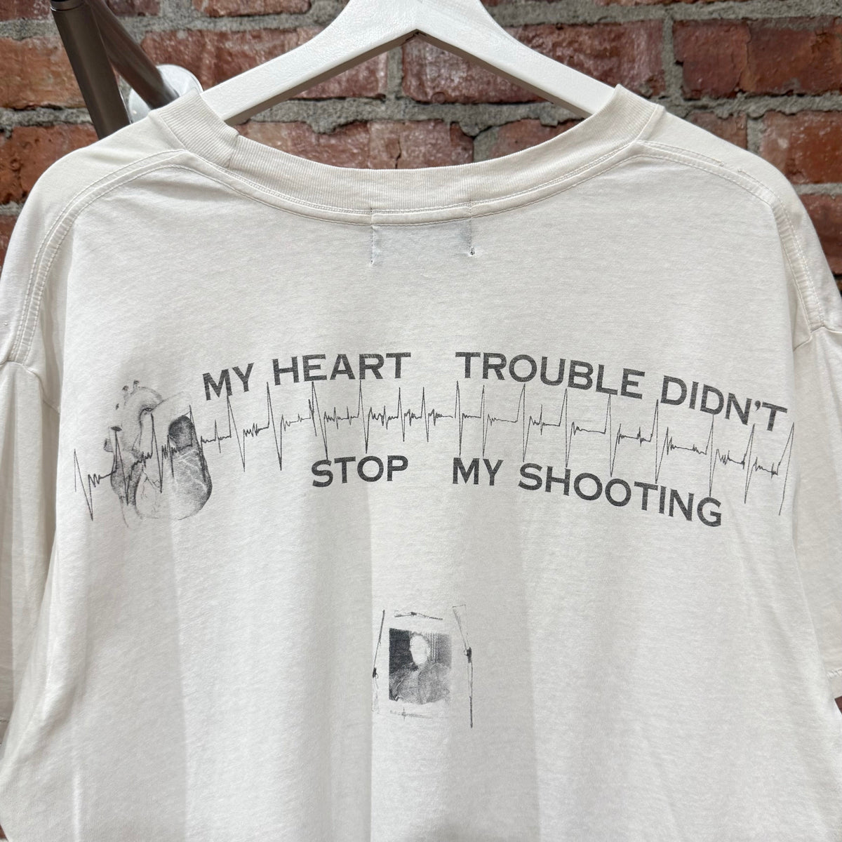 ENFANTS RICHES DEPRIMES FW25 SEX RELATED CRIMES TEE ‘WHITE’