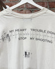 ENFANTS RICHES DEPRIMES FW25 SEX RELATED CRIMES TEE ‘WHITE’