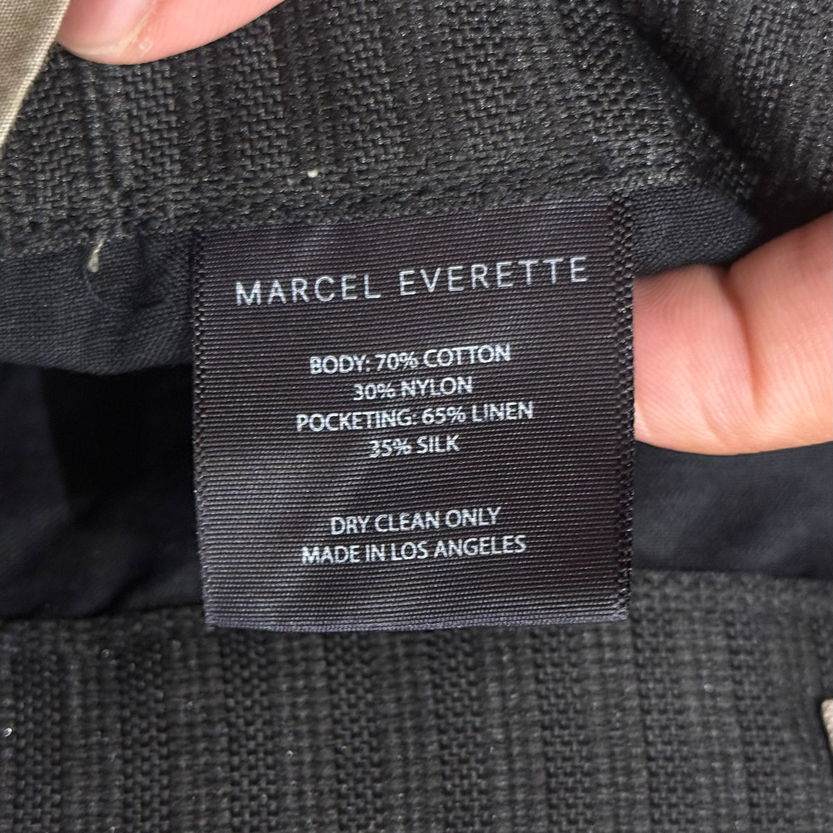 MARCEL EVERETTE CROPPED TROUSERS ‘SAND’