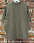 RICK OWENS SS25 HOLLYWOOD DRKSHDW WALRUS CUT TEE ‘DUST’