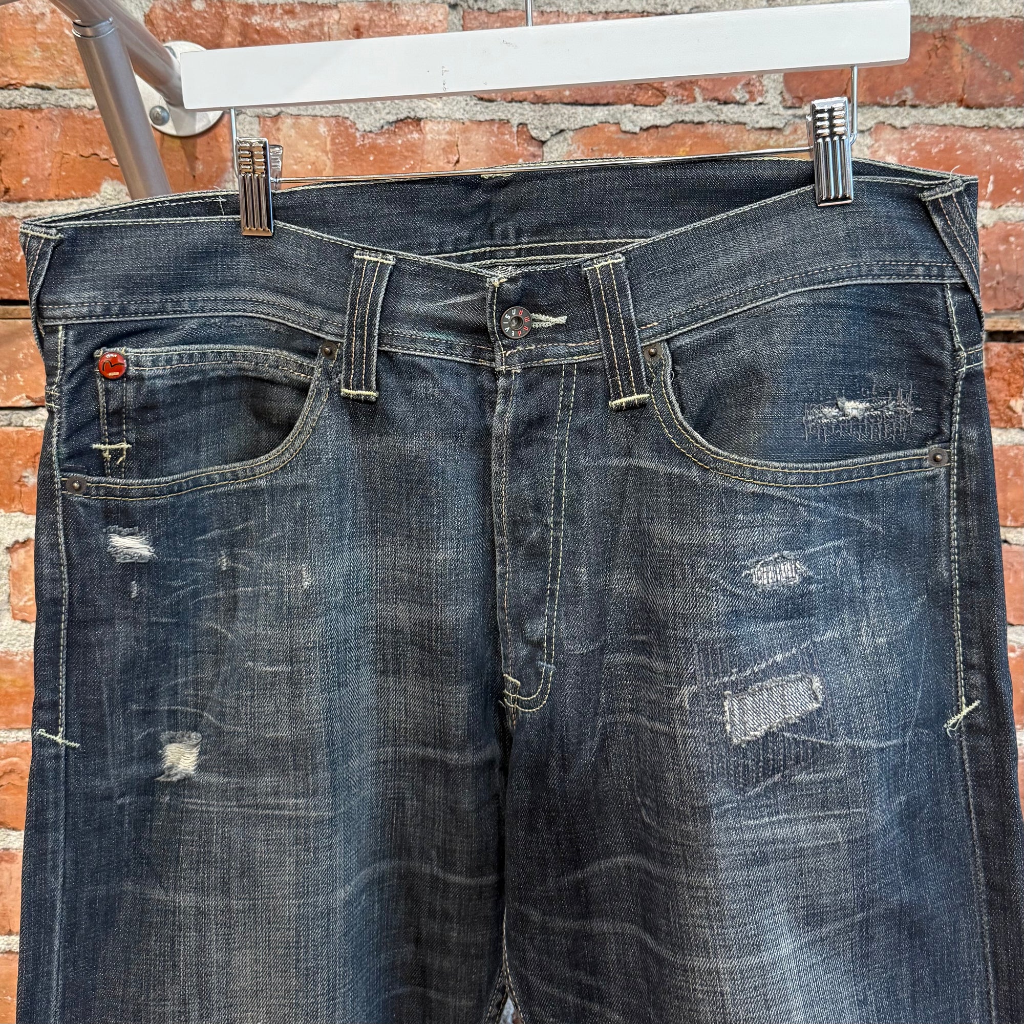 EVISU X PUMA STRAIGHT LEG DENIM 