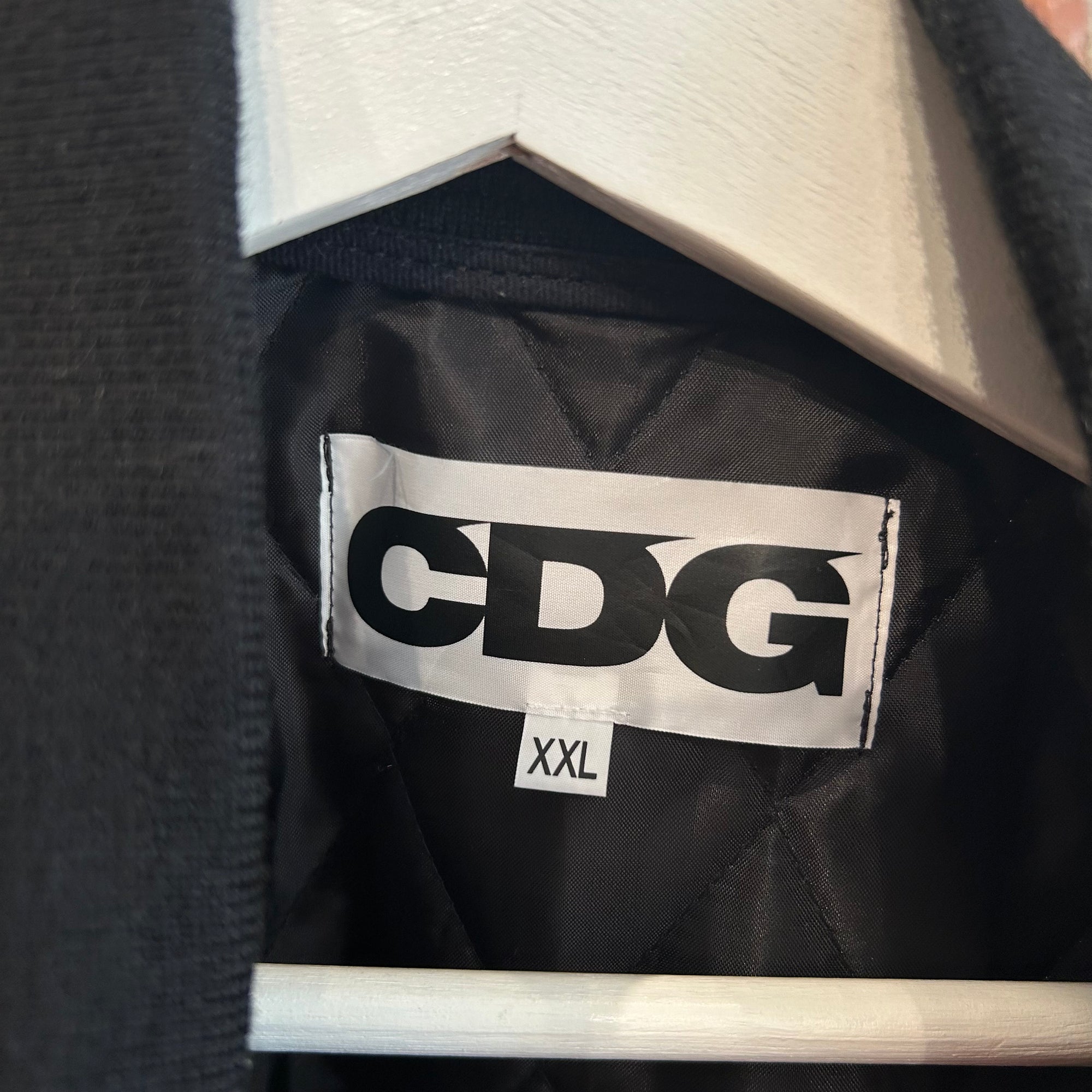 COMME DES GARÇONS AUTOMNE-HIVER '84-85 STAFF BOMBER ‘BLACK’
