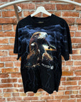 PLANET EARTH WEDGED TAILED EAGLE SHIRT ‘BLACK’