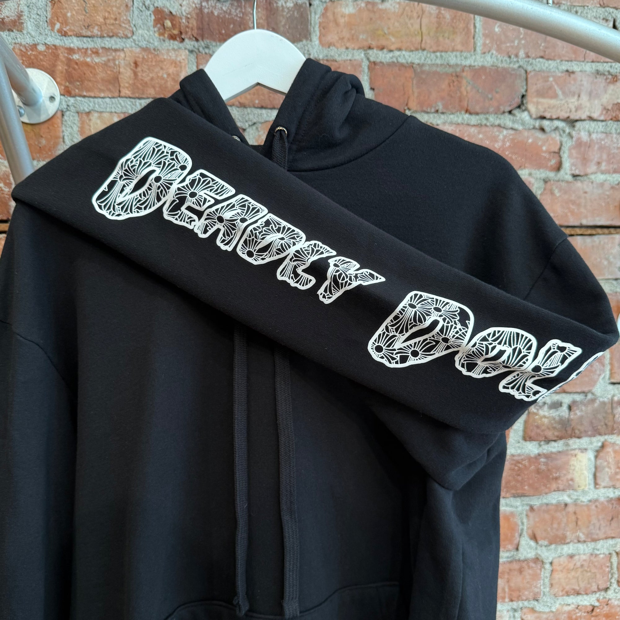 CHROME HEARTS DEADLY DOLL PULLOVER HOODIE ‘BLACK’