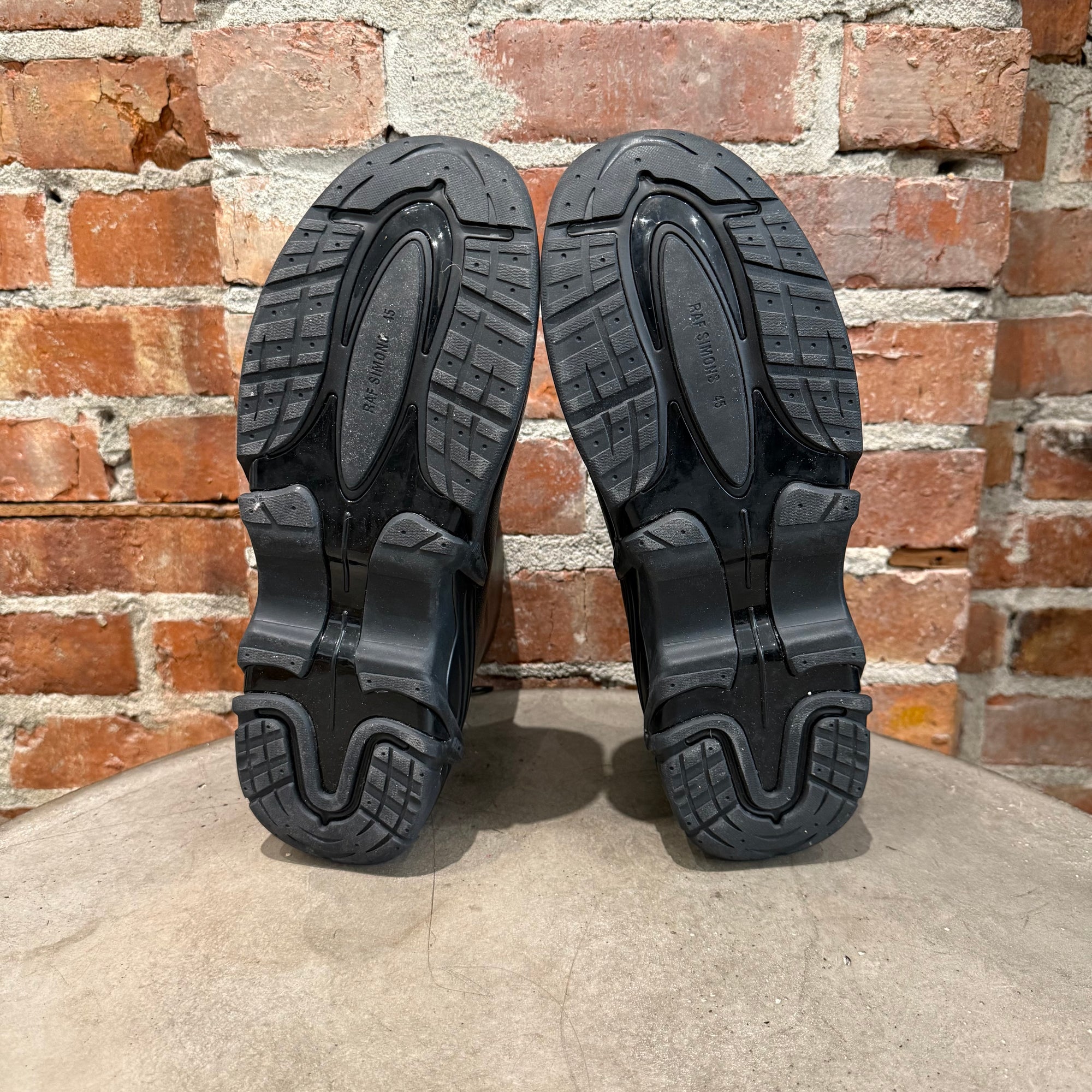 RAF SIMONS BACK ZIP CYLON BOOT ‘BLACK’