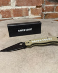 HAVEN COURT TG FOLDING KNIFE V2 ‘OLIVE’