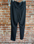 RICK OWENS VISCOSE TROUSERS ‘BLACK’