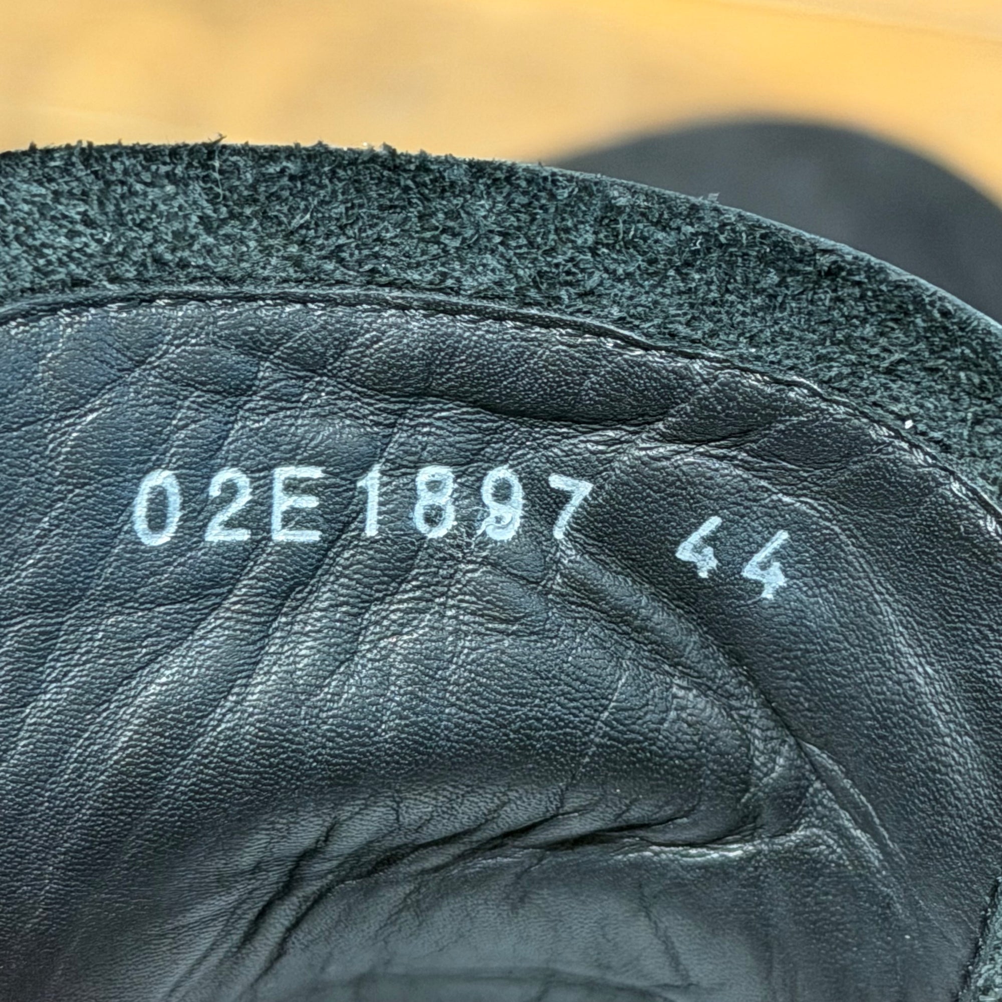 RICK OWENS MAINLINE LEATHER VINTAGE SNEAKERS ‘BLACK’
