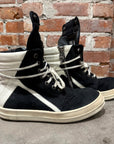 CHROME HEARTS X RICK OWENS GEOBASKET SNEAKERS ‘BLACK’