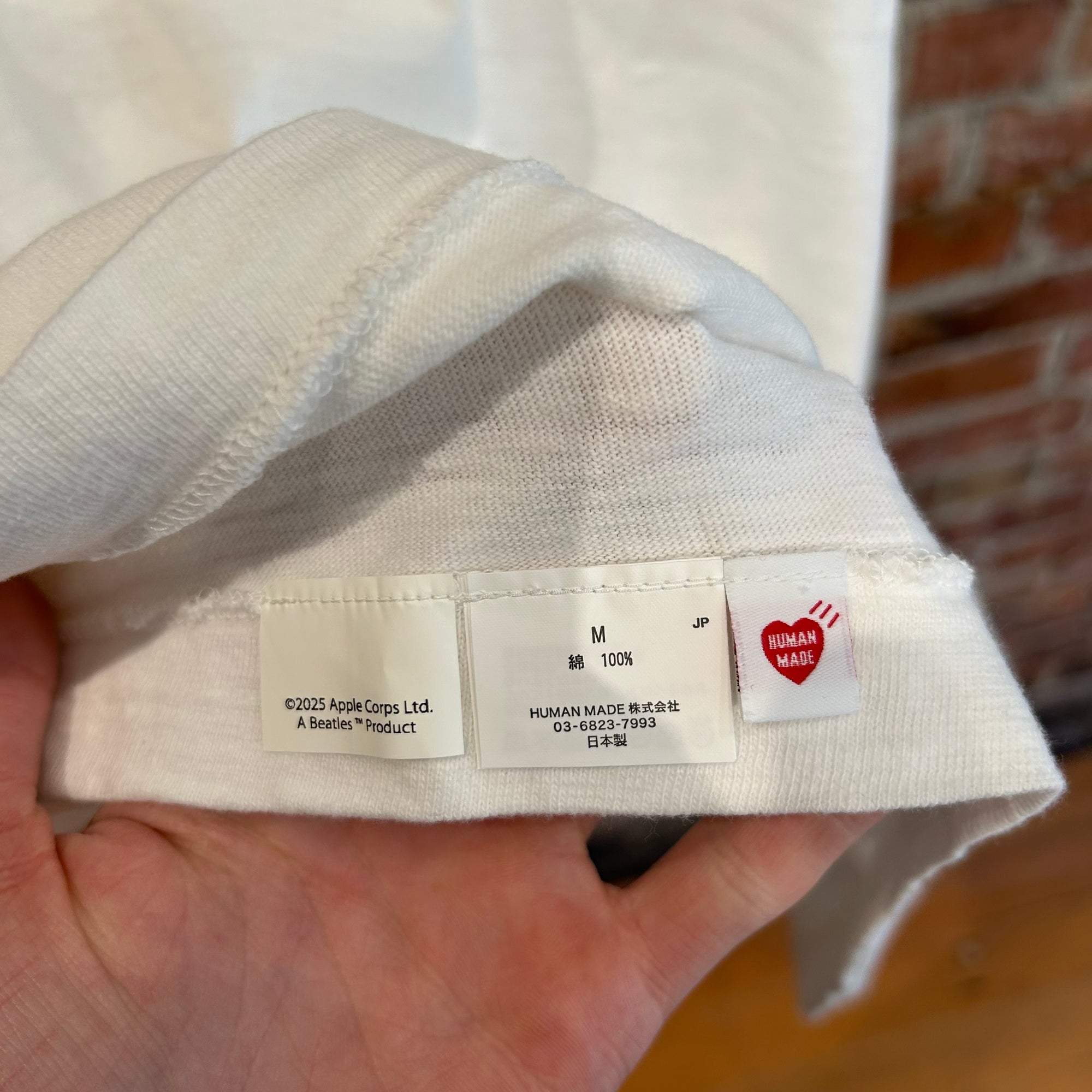 HUMAN MADE THE BEATLES TEE ‘WHITE’