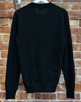VETEMENTS AW21 LOGO KNIT SWEATER ‘BLACK’