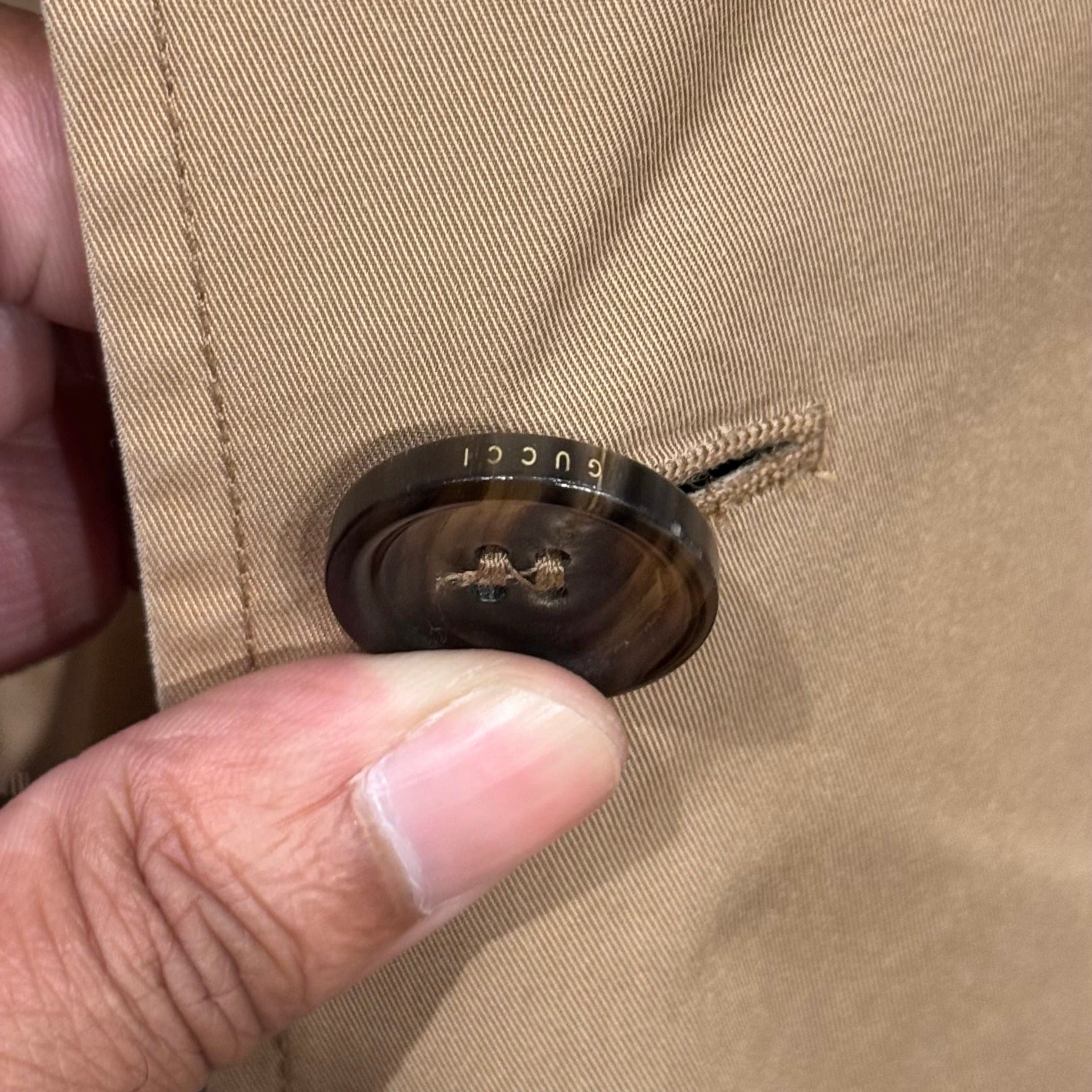 GUCCI SS19 RUNWAY CHATEAU MARMONT TRENCH COAT ‘BEIGE’